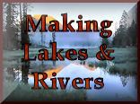 Making Your Own Lakes & Rivers for your model train set landscaping and model railroading experience at KraftTrains.com. 