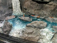 Lakes rivers and waterfalls add an extra scenic dimension to any model railroad. They aesthetically enhance landscapes with their colour and texture, helping scenery to appear more well balanced and natural. I would personally recommend to all model railroaders to apply this type of terrain to their models in order to get the fullest level of visual pleasure.