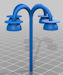 Download the .stl file and 3D Print your own Street Light N scale model for your model train set.