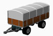 Download the .stl file and 3D Print your own Trailer N scale model for your model train set.