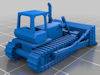 Download the .stl file and 3D Print your own Dozer N scale model for your model train set.