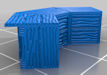 Download the .stl file and 3D Print your own Bar Counters N scale model for your model train set.