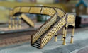 Download the .stl file and 3D Print your own Footbridge N scale model for your model train set from www.krafttrains.com.