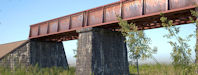 Download the .stl file and 3D Print your own Girder Bridge N scale model for your model train set from www.krafttrains.com.