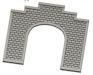 Download the .stl file and 3D Print your own Tunnel Portal N scale model for your model train set from www.krafttrains.com.