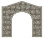 Download the .stl file and 3D Print your own Tunnel Portal N scale model for your model train set from www.krafttrains.com.