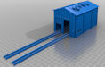 Download the .stl file and 3D Print your own --------------- N scale model for your model train set from www.krafttrains.com.