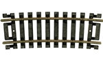 Atlas HO-CODE 100 1/3 18" RADIUS TRACK (4) Item # 0835. 4 pcs./pkg
Atlas is the leading manufacturer of model railroad track, worldwide. You will find that our track is easy to use and will last on your layout for years. All Atlas code 100 track is made with premium nickel silver rail and black railroad ties."