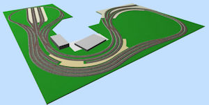 Image of model railroad layouts designed with Scarm Simple Computer Aided Railway Modeller. Download the software for easy and precise design of model train layouts and railroading track plans with SCARM (Simple Computer Aided Railway Modeller).
With SCARM (Simple Computer Aided Railway Modeller) Download the Software you can easily create the layout of your dreams. Just download the setup package, install it and start editing your first track plan.