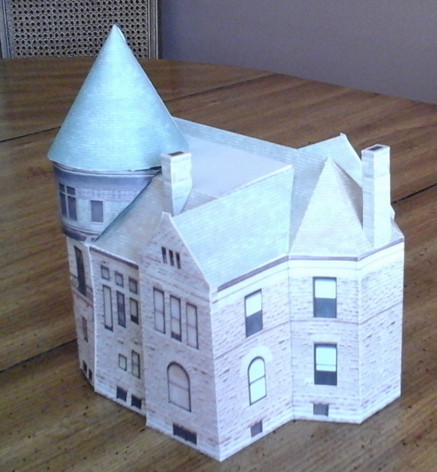 your own free 3D printable HO scale model train set Small Town Museum for your HO scale model railroading train set adventure. Download your free 3D paper model train set Small Town Museum PDF file for your HO scale model train set. All you need to do is print your 3D printable paper Small Town Museum model then cut your model out fold, glue and place your 3D paper model on your model railroad.