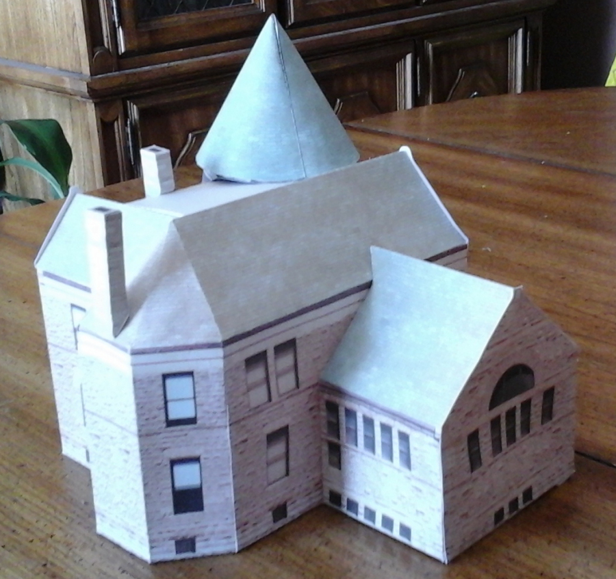 your own free 3D printable HO scale model train set Small Town Museum for your HO scale model railroading train set adventure. Download your free 3D paper model train set Small Town Museum PDF file for your HO scale model train set. All you need to do is print your 3D printable paper Small Town Museum model then cut your model out fold, glue and place your 3D paper model on your model railroad.