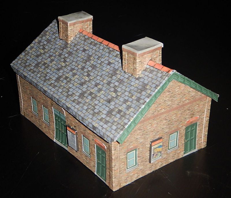 Make your own Free Model Engineering Shed Offices HO Scale. for Free Printable Model Railway Buildings