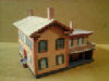 Make your own free 3D printable HO scale model Large Family Home for your HO scale model railroading train set adventure. Download your free 3D paper model Large Family Home for your HO scale model train set. All you need to do is print your 3D printable paper Large Family Home model then cut your model out fold, glue and place your 3D paper model on your model railroad.