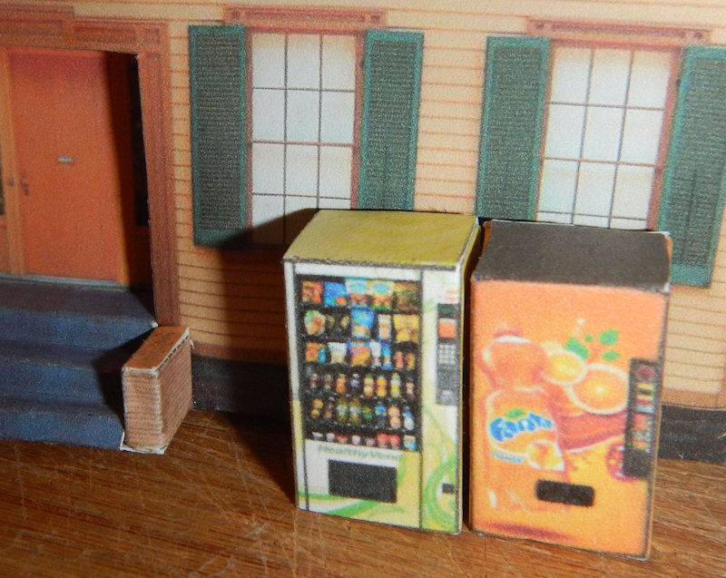 Download your N Scale Vending Machines 17 Different Types. Make your own printable N Scale Vending Machines 17 Different Types for your N scale model railroading train set experience. Download your free model train set Vending Machines for your N scale model train set at www.krafttrains.com