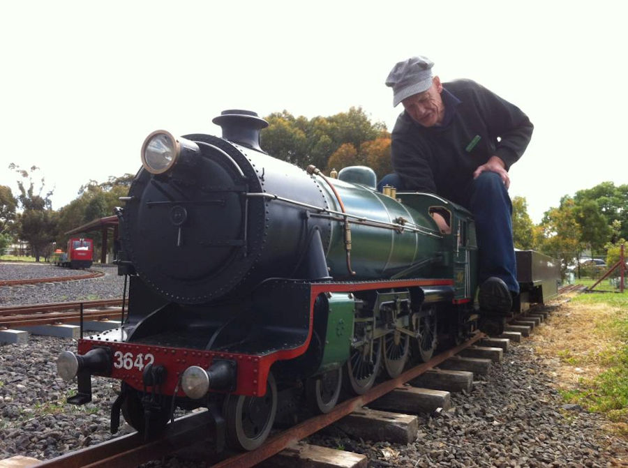 The Altona Miniature Railway (AMR) is a hobby club run by members that provide miniature train rides on scaled steam and diesel engines (5″ and 7 1/4″ gauge), over our 1.5 km length track in Altona Australia. Membership with Altona Miniature Railway is available to anyone who is interested in trains, scale model railroading, engineering, gardening or being involved in the local community. Altona Miniature Railway is a family friendly club that welcomes new members and their families. 