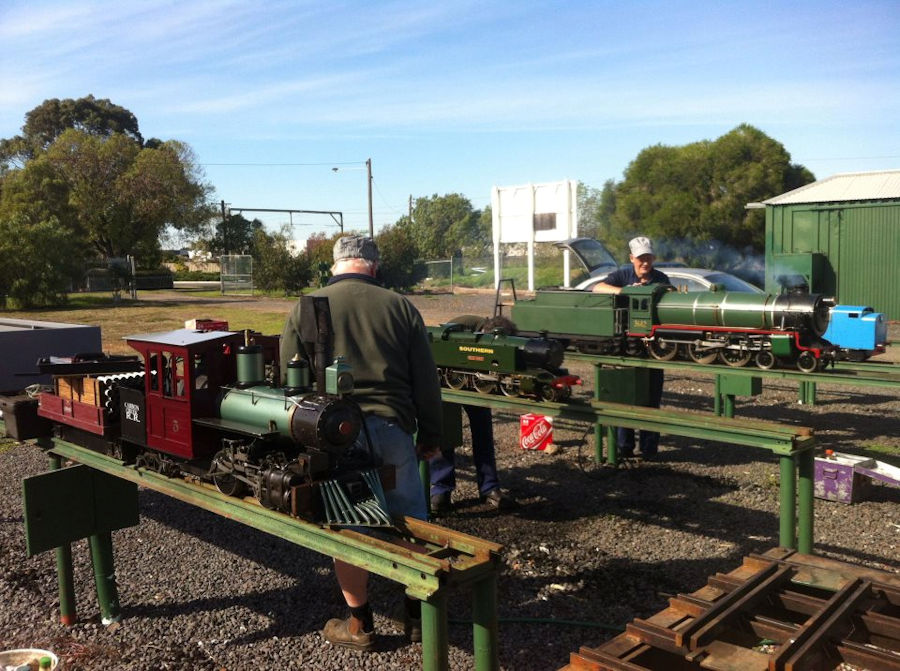 The Altona Miniature Railway (AMR) is a hobby club run by members that provide miniature train rides on scaled steam and diesel engines (5″ and 7 1/4″ gauge), over our 1.5 km length track in Altona Australia. Membership with Altona Miniature Railway is available to anyone who is interested in trains, scale model railroading, engineering, gardening or being involved in the local community. Altona Miniature Railway is a family friendly club that welcomes new members and their families. 