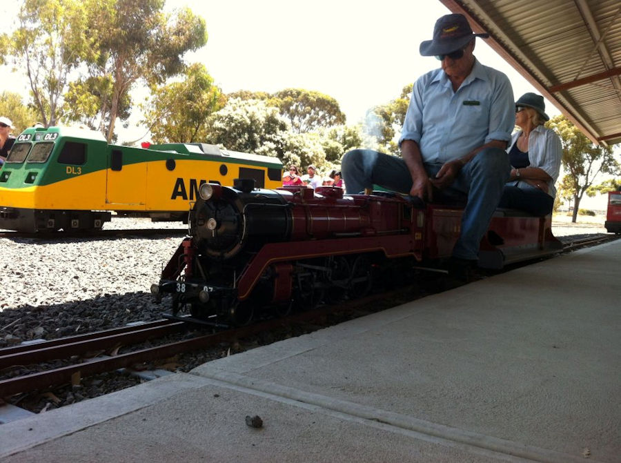 The Altona Miniature Railway (AMR) is a hobby club run by members that provide miniature train rides on scaled steam and diesel engines (5″ and 7 1/4″ gauge), over our 1.5 km length track in Altona Australia. Membership with Altona Miniature Railway is available to anyone who is interested in trains, scale model railroading, engineering, gardening or being involved in the local community. Altona Miniature Railway is a family friendly club that welcomes new members and their families. 