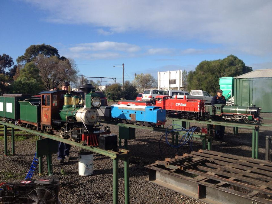 The Altona Miniature Railway (AMR) is a hobby club run by members that provide miniature train rides on scaled steam and diesel engines (5″ and 7 1/4″ gauge), over our 1.5 km length track in Altona Australia. Membership with Altona Miniature Railway is available to anyone who is interested in trains, scale model railroading, engineering, gardening or being involved in the local community. Altona Miniature Railway is a family friendly club that welcomes new members and their families. 