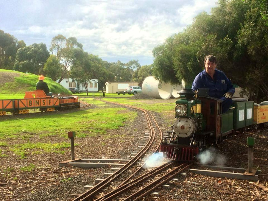 The Altona Miniature Railway (AMR) is a hobby club run by members that provide miniature train rides on scaled steam and diesel engines (5″ and 7 1/4″ gauge), over our 1.5 km length track in Altona Australia. Membership with Altona Miniature Railway is available to anyone who is interested in trains, scale model railroading, engineering, gardening or being involved in the local community. Altona Miniature Railway is a family friendly club that welcomes new members and their families. 