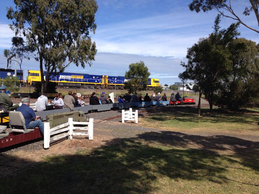 The Altona Miniature Railway (AMR) is a hobby club run by members that provide miniature train rides on scaled steam and diesel engines (5″ and 7 1/4″ gauge), over our 1.5 km length track in Altona Australia. Membership with Altona Miniature Railway is available to anyone who is interested in trains, scale model railroading, engineering, gardening or being involved in the local community. Altona Miniature Railway is a family friendly club that welcomes new members and their families. 
