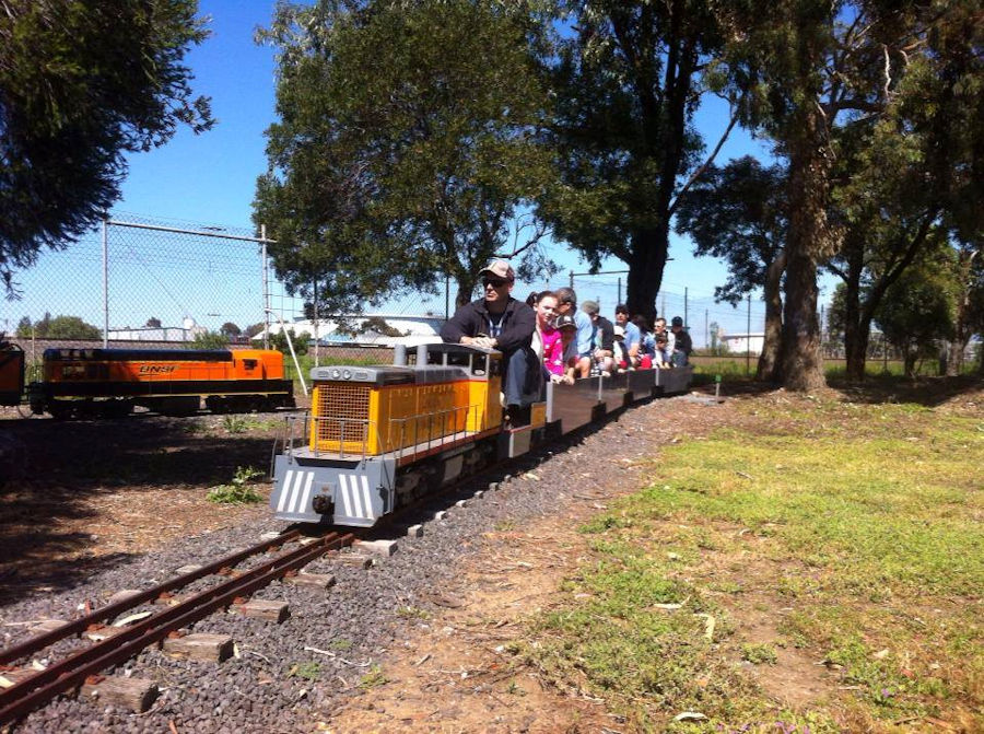 The Altona Miniature Railway (AMR) is a hobby club run by members that provide miniature train rides on scaled steam and diesel engines (5″ and 7 1/4″ gauge), over our 1.5 km length track in Altona Australia. Membership with Altona Miniature Railway is available to anyone who is interested in trains, scale model railroading, engineering, gardening or being involved in the local community. Altona Miniature Railway is a family friendly club that welcomes new members and their families. 