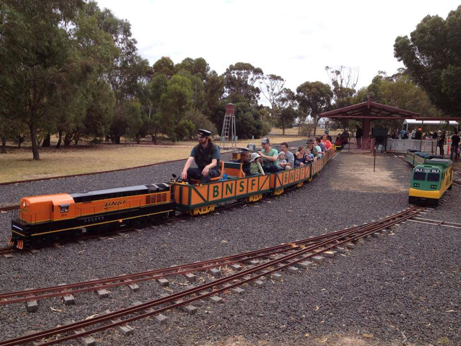 The Altona Miniature Railway (AMR) is a hobby club run by members that provide miniature train rides on scaled steam and diesel engines (5″ and 7 1/4″ gauge), over our 1.5 km length track in Altona Australia. Membership with Altona Miniature Railway is available to anyone who is interested in trains, scale model railroading, engineering, gardening or being involved in the local community. Altona Miniature Railway is a family friendly club that welcomes new members and their families. 