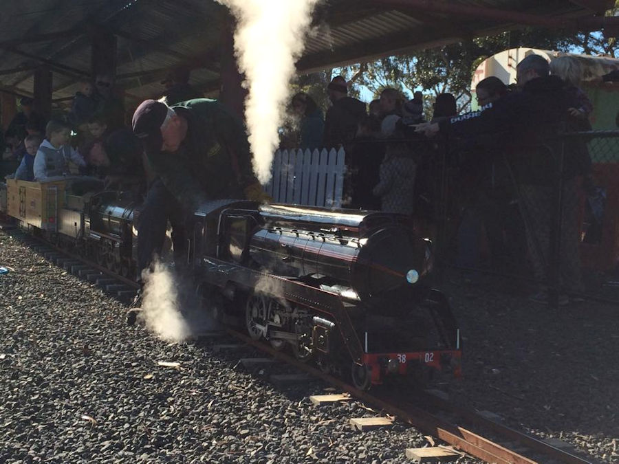 The Altona Miniature Railway (AMR) is a hobby club run by members that provide miniature train rides on scaled steam and diesel engines (5″ and 7 1/4″ gauge), over our 1.5 km length track in Altona Australia. Membership with Altona Miniature Railway is available to anyone who is interested in trains, scale model railroading, engineering, gardening or being involved in the local community. Altona Miniature Railway is a family friendly club that welcomes new members and their families. 