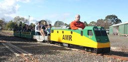 The Altona Miniature Railway (AMR) is a hobby club run by members that provide miniature train rides on scaled steam and diesel engines (5″ and 7 1/4″ gauge), over our 1.5 km length track in Altona Australia. Membership with Altona Miniature Railway is available to anyone who is interested in trains, scale model railroading, engineering, gardening or being involved in the local community. Altona Miniature Railway is a family friendly club that welcomes new members and their families.