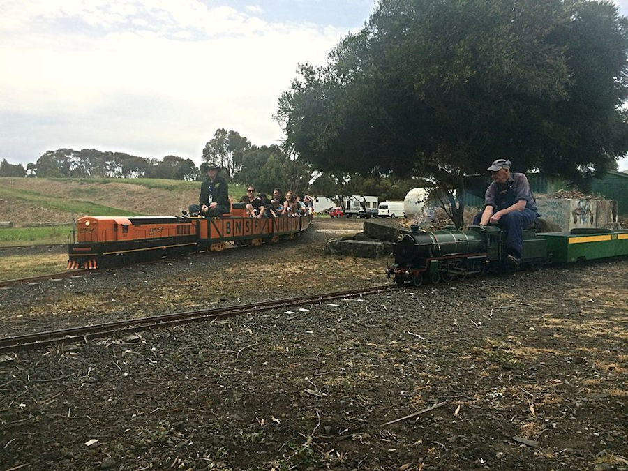 The Altona Miniature Railway (AMR) is a hobby club run by members that provide miniature train rides on scaled steam and diesel engines (5″ and 7 1/4″ gauge), over our 1.5 km length track in Altona Australia. Membership with Altona Miniature Railway is available to anyone who is interested in trains, scale model railroading, engineering, gardening or being involved in the local community. Altona Miniature Railway is a family friendly club that welcomes new members and their families. 