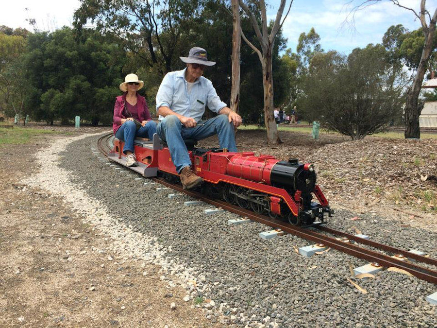 The Altona Miniature Railway (AMR) is a hobby club run by members that provide miniature train rides on scaled steam and diesel engines (5″ and 7 1/4″ gauge), over our 1.5 km length track in Altona Australia. Membership with Altona Miniature Railway is available to anyone who is interested in trains, scale model railroading, engineering, gardening or being involved in the local community. Altona Miniature Railway is a family friendly club that welcomes new members and their families. 