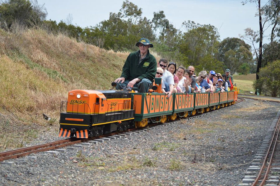 The Altona Miniature Railway (AMR) is a hobby club run by members that provide miniature train rides on scaled steam and diesel engines (5″ and 7 1/4″ gauge), over our 1.5 km length track in Altona Australia. Membership with Altona Miniature Railway is available to anyone who is interested in trains, scale model railroading, engineering, gardening or being involved in the local community. Altona Miniature Railway is a family friendly club that welcomes new members and their families. 