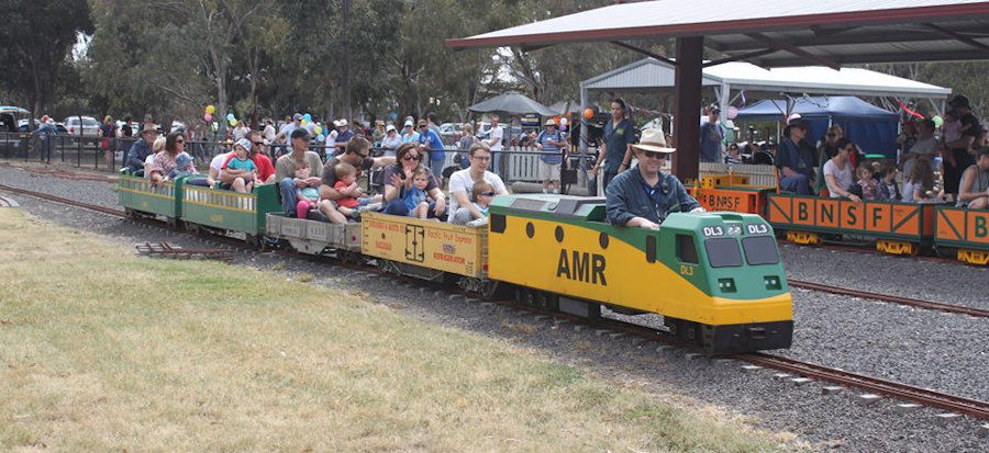 The Altona Miniature Railway (AMR) is a hobby club run by members that provide miniature train rides on scaled steam and diesel engines (5″ and 7 1/4″ gauge), over our 1.5 km length track in Altona Australia. Membership with Altona Miniature Railway is available to anyone who is interested in trains, scale model railroading, engineering, gardening or being involved in the local community. Altona Miniature Railway is a family friendly club that welcomes new members and their families. 