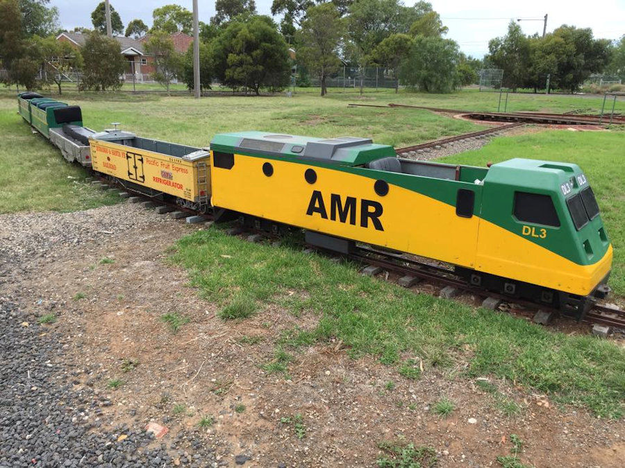 The Altona Miniature Railway (AMR) is a hobby club run by members that provide miniature train rides on scaled steam and diesel engines (5″ and 7 1/4″ gauge), over our 1.5 km length track in Altona Australia. Membership with Altona Miniature Railway is available to anyone who is interested in trains, scale model railroading, engineering, gardening or being involved in the local community. Altona Miniature Railway is a family friendly club that welcomes new members and their families. 