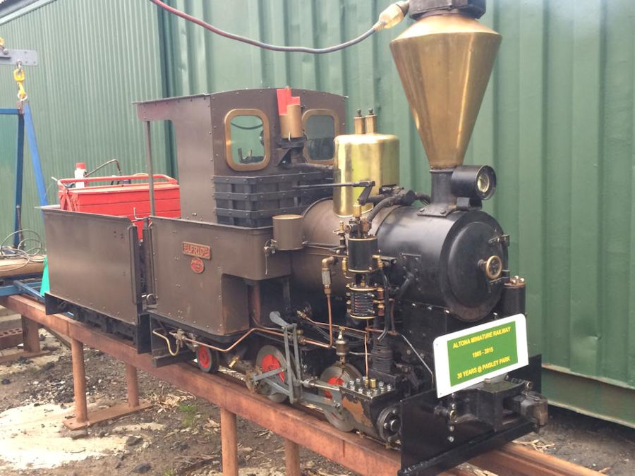 The Altona Miniature Railway (AMR) is a hobby club run by members that provide miniature train rides on scaled steam and diesel engines (5″ and 7 1/4″ gauge), over our 1.5 km length track in Altona Australia. Membership with Altona Miniature Railway is available to anyone who is interested in trains, scale model railroading, engineering, gardening or being involved in the local community. Altona Miniature Railway is a family friendly club that welcomes new members and their families. 