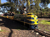 The Altona Miniature Railway (AMR) is a hobby club run by members that provide miniature train rides on scaled steam and diesel engines (5″ and 7 1/4″ gauge), over our 1.5 km length track in Altona Australia. Membership with Altona Miniature Railway is available to anyone who is interested in trains, scale model railroading, engineering, gardening or being involved in the local community. Altona Miniature Railway is a family friendly club that welcomes new members and their families.