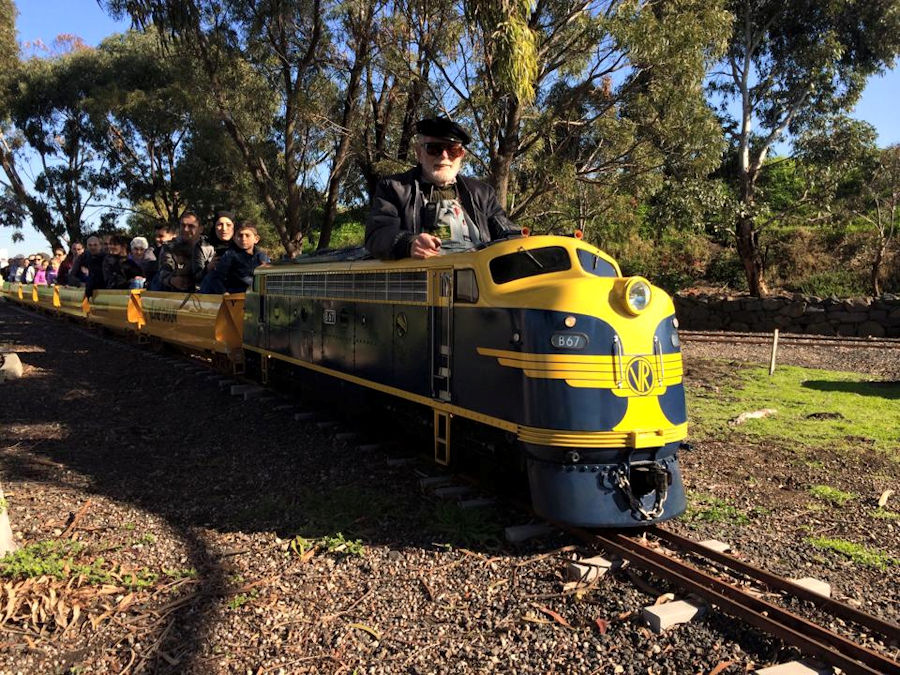 The Altona Miniature Railway (AMR) is a hobby club run by members that provide miniature train rides on scaled steam and diesel engines (5″ and 7 1/4″ gauge), over our 1.5 km length track in Altona Australia. Membership with Altona Miniature Railway is available to anyone who is interested in trains, scale model railroading, engineering, gardening or being involved in the local community. Altona Miniature Railway is a family friendly club that welcomes new members and their families. 
