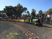 The Altona Miniature Railway (AMR) is a hobby club run by members that provide miniature train rides on scaled steam and diesel engines (5″ and 7 1/4″ gauge), over our 1.5 km length track in Altona Australia. Membership with Altona Miniature Railway is available to anyone who is interested in trains, scale model railroading, engineering, gardening or being involved in the local community. Altona Miniature Railway is a family friendly club that welcomes new members and their families.