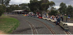 The Altona Miniature Railway (AMR) is a hobby club run by members that provide miniature train rides on scaled steam and diesel engines (5″ and 7 1/4″ gauge), over our 1.5 km length track in Altona Australia. Membership with Altona Miniature Railway is available to anyone who is interested in trains, scale model railroading, engineering, gardening or being involved in the local community. Altona Miniature Railway is a family friendly club that welcomes new members and their families.