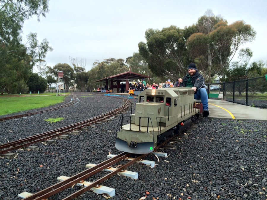 The Altona Miniature Railway (AMR) is a hobby club run by members that provide miniature train rides on scaled steam and diesel engines (5″ and 7 1/4″ gauge), over our 1.5 km length track in Altona Australia. Membership with Altona Miniature Railway is available to anyone who is interested in trains, scale model railroading, engineering, gardening or being involved in the local community. Altona Miniature Railway is a family friendly club that welcomes new members and their families. 
