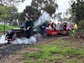 The Altona Miniature Railway (AMR) is a hobby club run by members that provide miniature train rides on scaled steam and diesel engines (5″ and 7 1/4″ gauge), over our 1.5 km length track in Altona Australia. Membership with Altona Miniature Railway is available to anyone who is interested in trains, scale model railroading, engineering, gardening or being involved in the local community. Altona Miniature Railway is a family friendly club that welcomes new members and their families.
