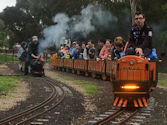 The Altona Miniature Railway (AMR) is a hobby club run by members that provide miniature train rides on scaled steam and diesel engines (5″ and 7 1/4″ gauge), over our 1.5 km length track in Altona Australia. Membership with Altona Miniature Railway is available to anyone who is interested in trains, scale model railroading, engineering, gardening or being involved in the local community. Altona Miniature Railway is a family friendly club that welcomes new members and their families.
