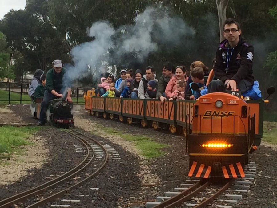 The Altona Miniature Railway (AMR) is a hobby club run by members that provide miniature train rides on scaled steam and diesel engines (5″ and 7 1/4″ gauge), over our 1.5 km length track in Altona Australia. Membership with Altona Miniature Railway is available to anyone who is interested in trains, scale model railroading, engineering, gardening or being involved in the local community. Altona Miniature Railway is a family friendly club that welcomes new members and their families. 