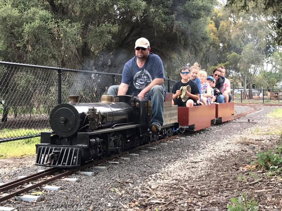 The Altona Miniature Railway (AMR) is a hobby club run by members that provide miniature train rides on scaled steam and diesel engines (5″ and 7 1/4″ gauge), over our 1.5 km length track in Altona Australia. Membership with Altona Miniature Railway is available to anyone who is interested in trains, scale model railroading, engineering, gardening or being involved in the local community. Altona Miniature Railway is a family friendly club that welcomes new members and their families. 