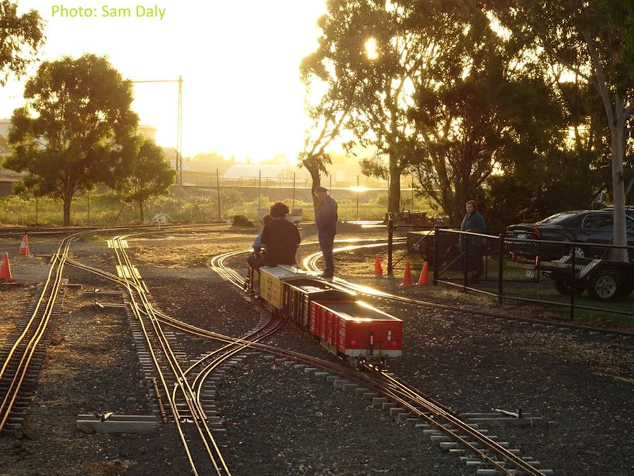 The Altona Miniature Railway (AMR) is a hobby club run by members that provide miniature train rides on scaled steam and diesel engines (5″ and 7 1/4″ gauge), over our 1.5 km length track in Altona Australia. Membership with Altona Miniature Railway is available to anyone who is interested in trains, scale model railroading, engineering, gardening or being involved in the local community. Altona Miniature Railway is a family friendly club that welcomes new members and their families. 
