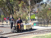 The Altona Miniature Railway (AMR) is a hobby club run by members that provide miniature train rides on scaled steam and diesel engines (5″ and 7 1/4″ gauge), over our 1.5 km length track in Altona Australia. Membership with Altona Miniature Railway is available to anyone who is interested in trains, scale model railroading, engineering, gardening or being involved in the local community. Altona Miniature Railway is a family friendly club that welcomes new members and their families.