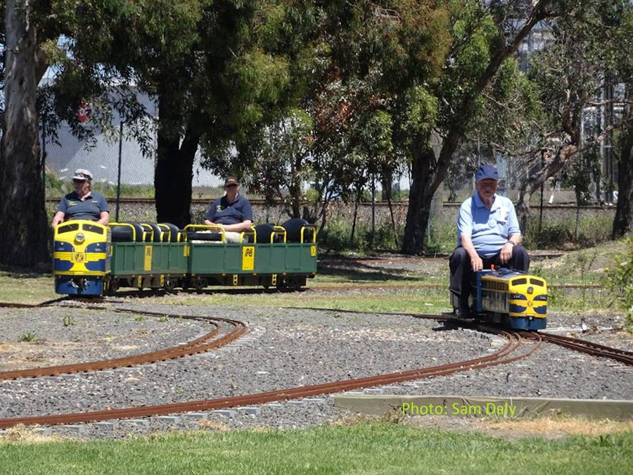 The Altona Miniature Railway (AMR) is a hobby club run by members that provide miniature train rides on scaled steam and diesel engines (5″ and 7 1/4″ gauge), over our 1.5 km length track in Altona Australia. Membership with Altona Miniature Railway is available to anyone who is interested in trains, scale model railroading, engineering, gardening or being involved in the local community. Altona Miniature Railway is a family friendly club that welcomes new members and their families. 