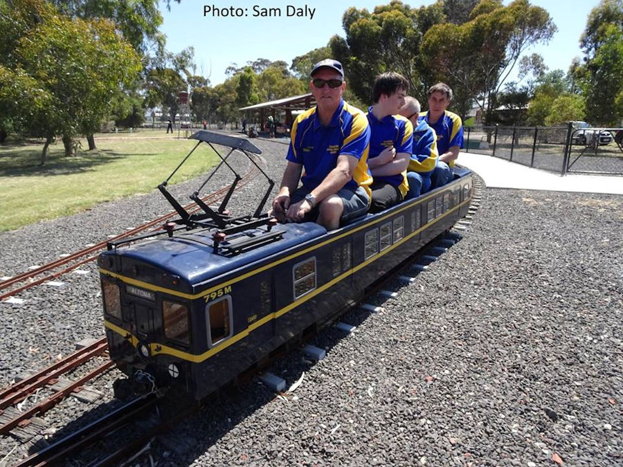 The Altona Miniature Railway (AMR) is a hobby club run by members that provide miniature train rides on scaled steam and diesel engines (5″ and 7 1/4″ gauge), over our 1.5 km length track in Altona Australia. Membership with Altona Miniature Railway is available to anyone who is interested in trains, scale model railroading, engineering, gardening or being involved in the local community. Altona Miniature Railway is a family friendly club that welcomes new members and their families. 