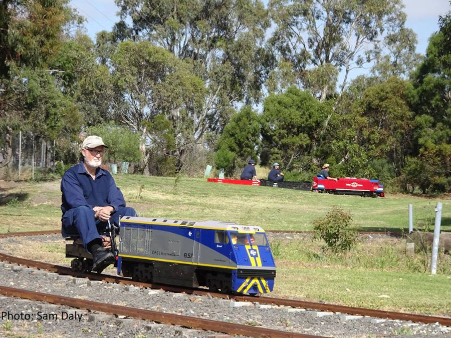 The Altona Miniature Railway (AMR) is a hobby club run by members that provide miniature train rides on scaled steam and diesel engines (5″ and 7 1/4″ gauge), over our 1.5 km length track in Altona Australia. Membership with Altona Miniature Railway is available to anyone who is interested in trains, scale model railroading, engineering, gardening or being involved in the local community. Altona Miniature Railway is a family friendly club that welcomes new members and their families. 