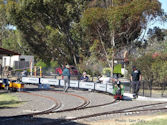 The Altona Miniature Railway (AMR) is a hobby club run by members that provide miniature train rides on scaled steam and diesel engines (5″ and 7 1/4″ gauge), over our 1.5 km length track in Altona Australia. Membership with Altona Miniature Railway is available to anyone who is interested in trains, scale model railroading, engineering, gardening or being involved in the local community. Altona Miniature Railway is a family friendly club that welcomes new members and their families.