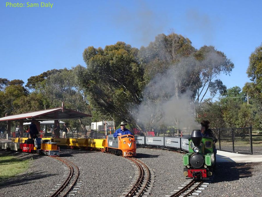 The Altona Miniature Railway (AMR) is a hobby club run by members that provide miniature train rides on scaled steam and diesel engines (5″ and 7 1/4″ gauge), over our 1.5 km length track in Altona Australia. Membership with Altona Miniature Railway is available to anyone who is interested in trains, scale model railroading, engineering, gardening or being involved in the local community. Altona Miniature Railway is a family friendly club that welcomes new members and their families. 